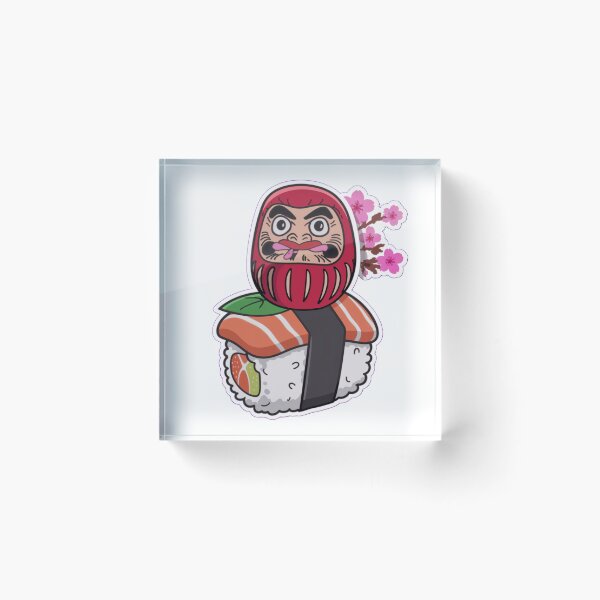 Item preview, Daruma Doll with sushi designed and sold by OnixDesign.