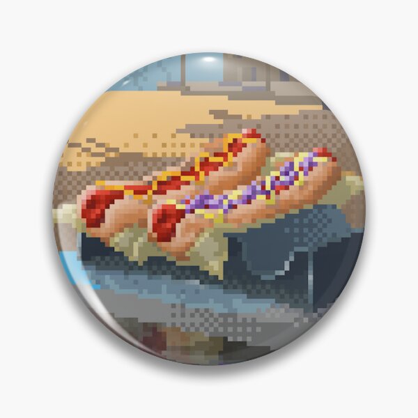 Item preview, Beach and hot dog. designed and sold by HugoSArtist.
