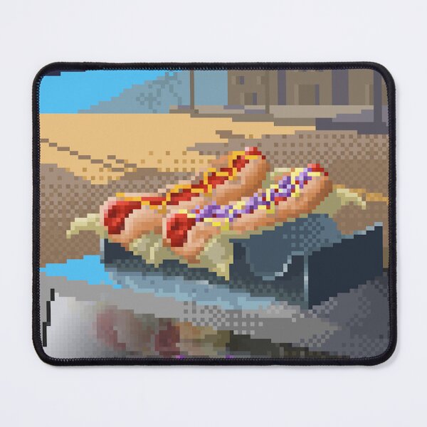 Item preview, Beach and hot dog. designed and sold by HugoSArtist.