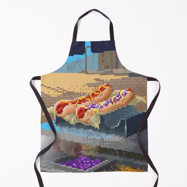 Item preview, Beach and hot dog. designed and sold by HugoSArtist.