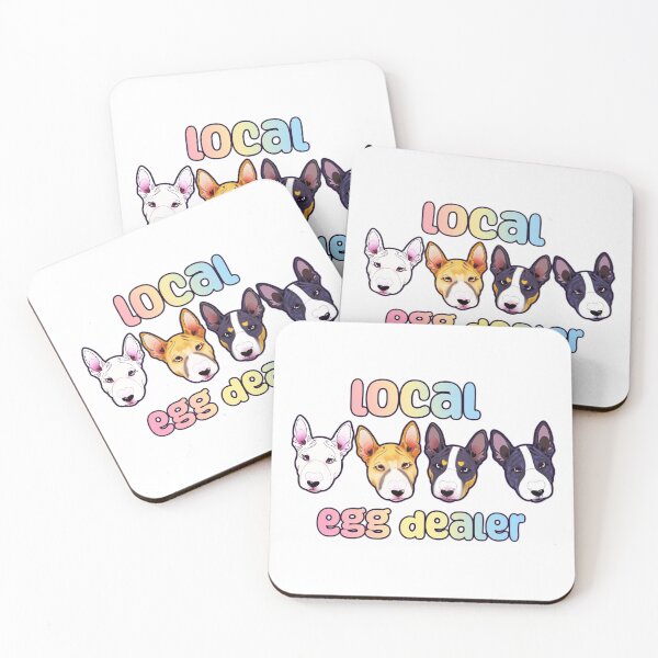Item preview, Local egg dealer- bull terriers  designed and sold by Rhia4rt.
