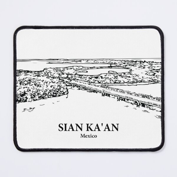 Item preview, Sian Ka'an - Mexico designed and sold by Lakeric Cityscapes.