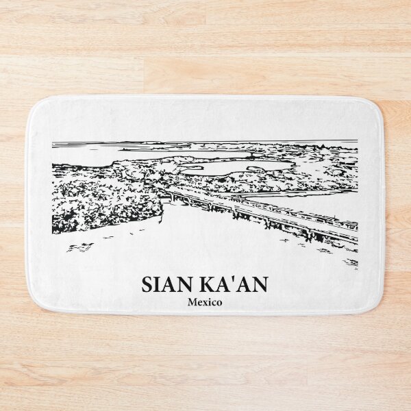 Item preview, Sian Ka'an - Mexico designed and sold by Lakeric Cityscapes.