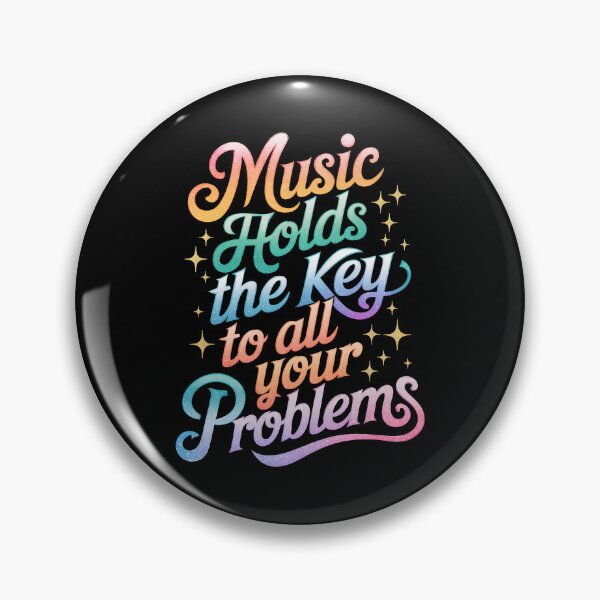 Item preview, "Music Holds the Key to All Your Problems" – Feel the Beat, Free Your Mind designed and sold by paulo silveira.