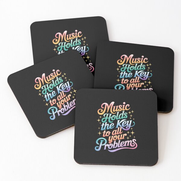 Item preview, "Music Holds the Key to All Your Problems" – Feel the Beat, Free Your Mind designed and sold by paulo silveira.