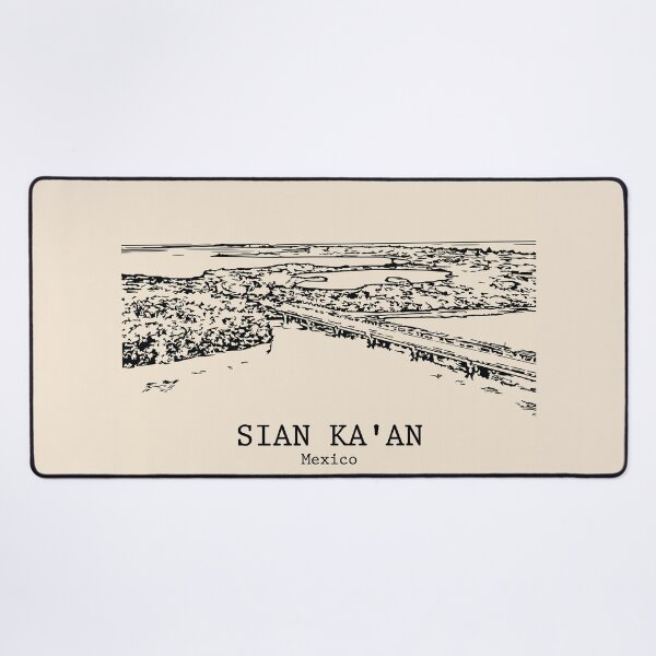 Item preview, Sian Ka'an - Mexico designed and sold by Lakeric Cityscapes.