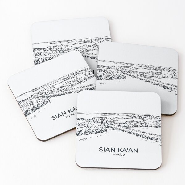Item preview, Sian Ka'an - Mexico designed and sold by Lakeric Cityscapes.