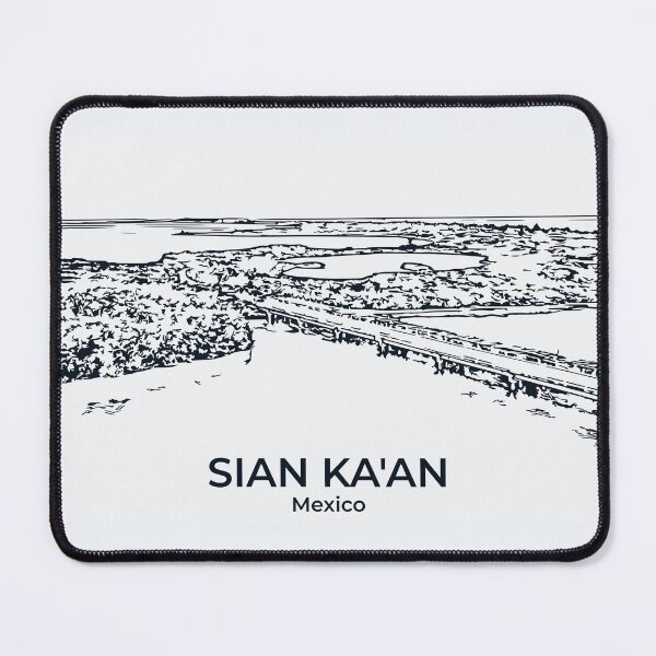 Item preview, Sian Ka'an - Mexico designed and sold by Lakeric Cityscapes.