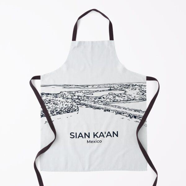 Item preview, Sian Ka'an - Mexico designed and sold by Lakeric Cityscapes.