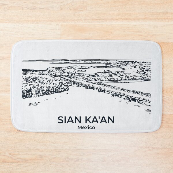 Item preview, Sian Ka'an - Mexico designed and sold by Lakeric Cityscapes.