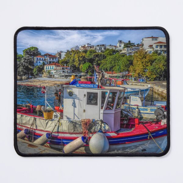 Item preview, Moored at Skiathos designed and sold by Viv Thompson Photography .