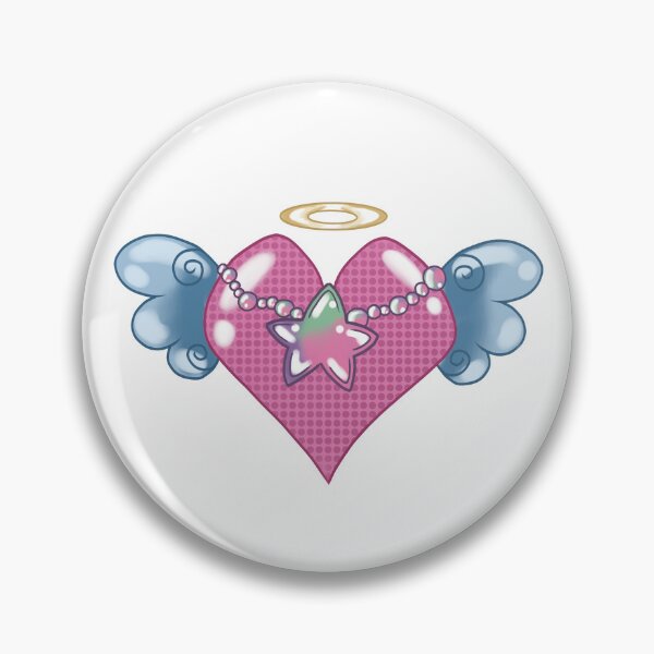 Item preview, Pink angel heart  designed and sold by Fuchsiella.