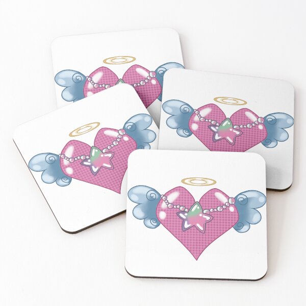 Item preview, Pink angel heart  designed and sold by Fuchsiella.