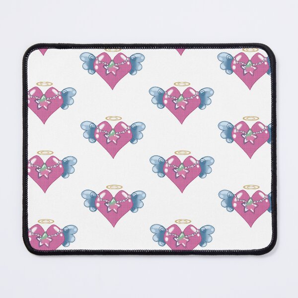 Item preview, Pink angel heart designed and sold by Fuchsiella.