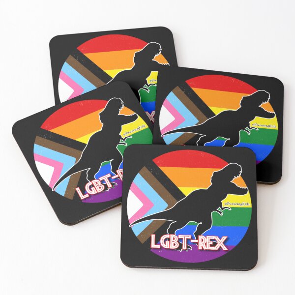 Item preview, LGB T-Rex designed and sold by SwearingKids.