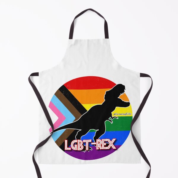 Item preview, LGB T-Rex designed and sold by SwearingKids.