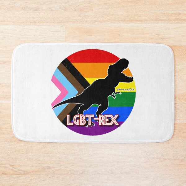 Item preview, LGB T-Rex designed and sold by SwearingKids.
