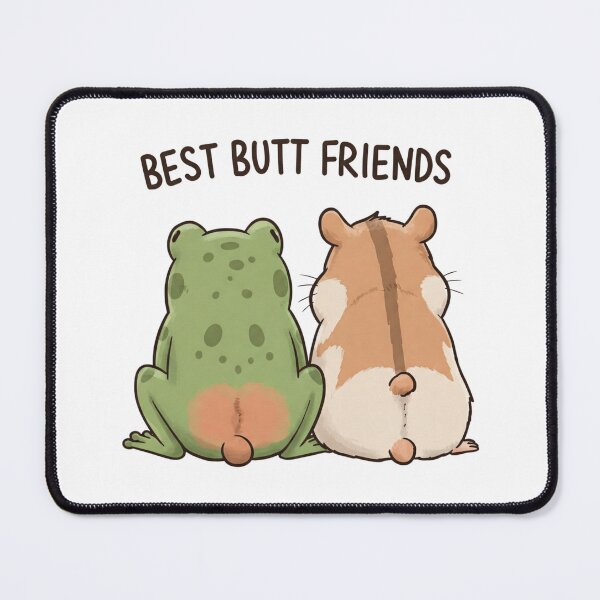 Item preview, Best Butt Friends Frog and Hamster designed and sold by Alex Songs.