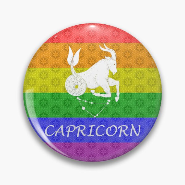 Item preview, Capricorn Zodiac - Gay Pride designed and sold by PrideFeliz.