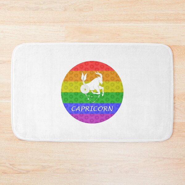 Aperçu de l'œuvre Capricorne - Fierté Gay créée et vendue par PrideFeliz.
