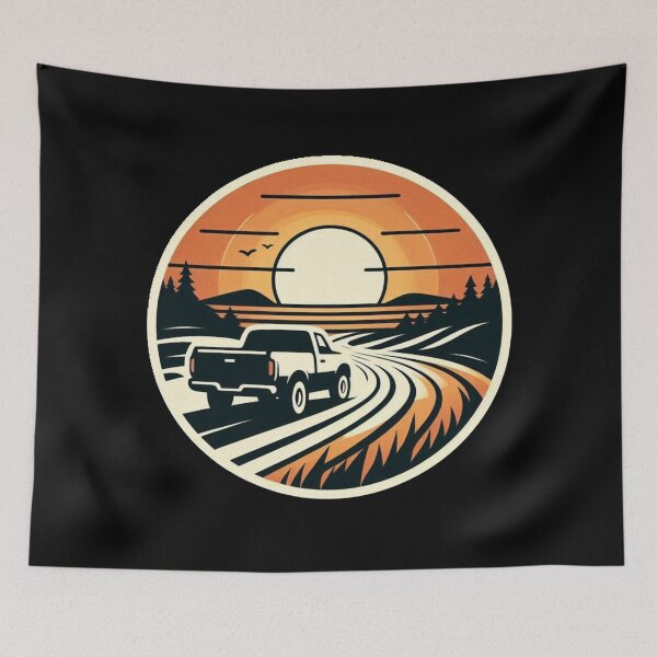 Item preview, American Dirt Road Trucking designed and sold by Dirt Rd Creations.