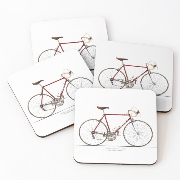 Artikelvorschau, Klassisches Rennrad, Giro d'Italien, Tour de France, Kultrad entworfen und verkauft von nahinuke.