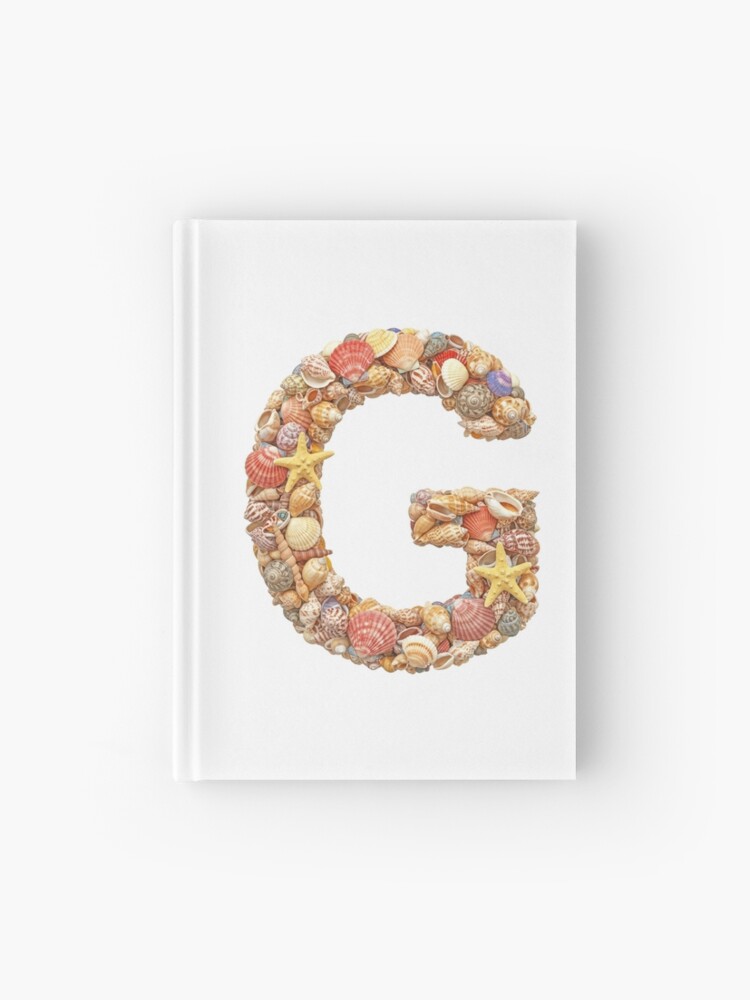 Thumbnail 1 of 3, Journal, SHELLS LETTER G designed and sold by Art-type.