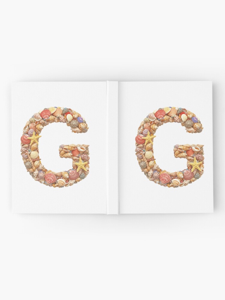 Thumbnail 2 of 3, Journal, SHELLS LETTER G designed and sold by Art-type.