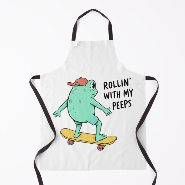 Item preview, Funny Frog Rollin with my Peeps designed and sold by Adrian Kane.