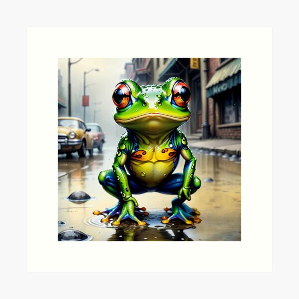 Artikel-Vorschau von Frosch II, designt und verkauft von ataMoService.