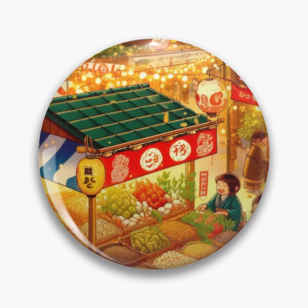 Item preview, Setsubun Marketplace Delight designed and sold by BobArtGallery.