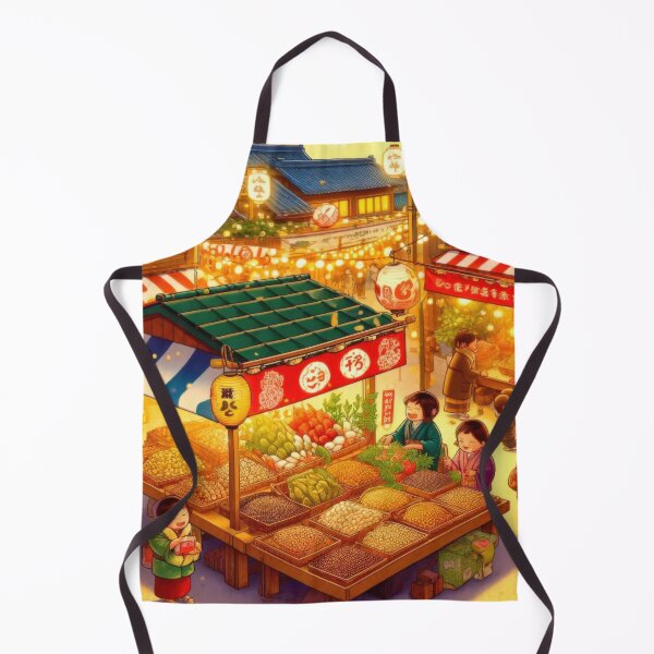 Item preview, Setsubun Marketplace Delight designed and sold by BobArtGallery.