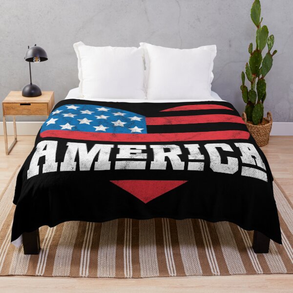 Item preview, America Flag Heart designed and sold by PaulSDesign.