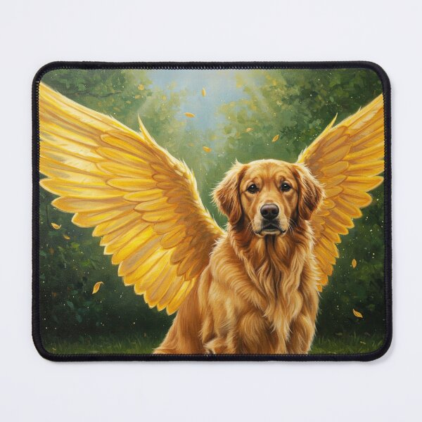 Item preview, Golden Retriever Dog Wings - Rainbow Bridge designed and sold by TheresaNicole.