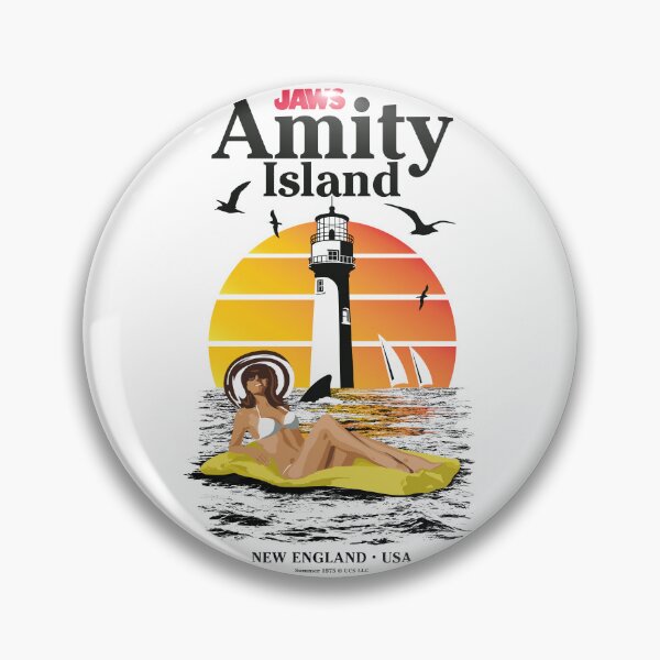 Item preview, Amity Island 1975 designed and sold by Candywrap Studio.