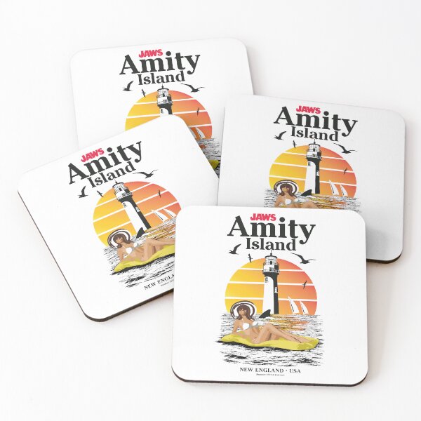 Item preview, Amity Island 1975 designed and sold by Candywrap Studio.