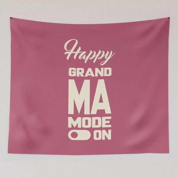 Item preview, Happy GRANDMA MODE ON, Unique designed and sold by villacreativa.