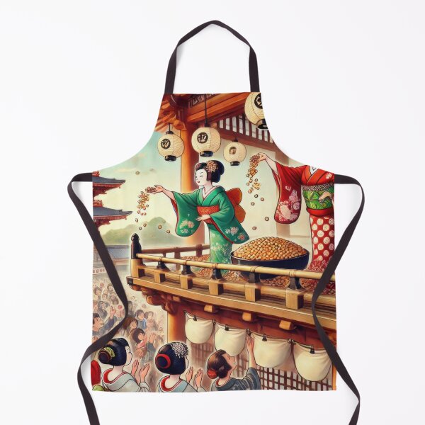 Item preview, Graceful Maiko and Setsubun Festivity designed and sold by BobArtGallery.