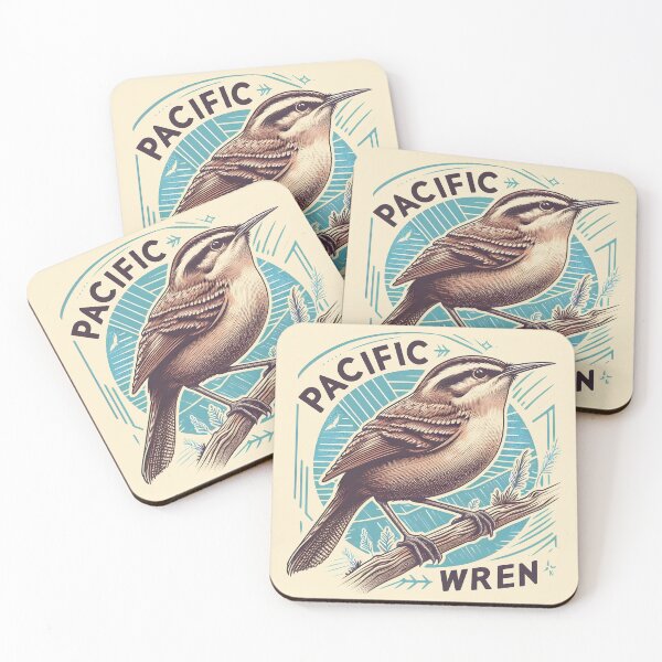 Item preview, Pacific Wren designed and sold by theAVIARY7.