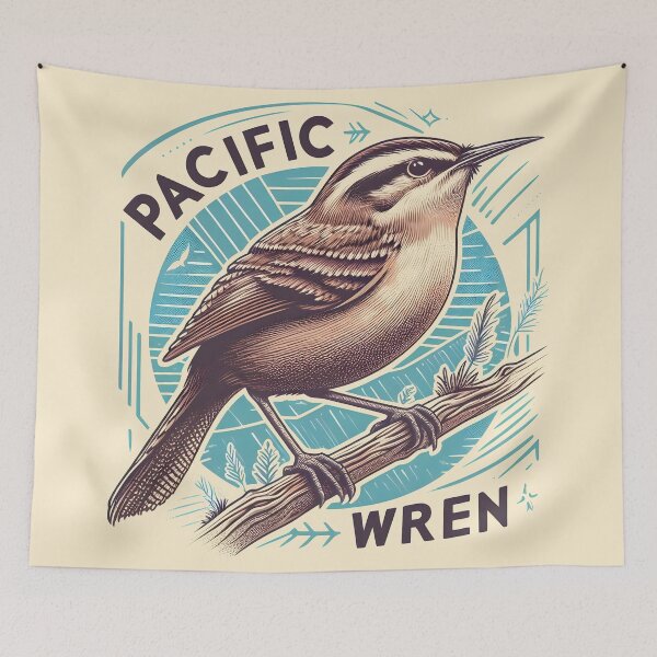 Item preview, Pacific Wren designed and sold by theAVIARY7.