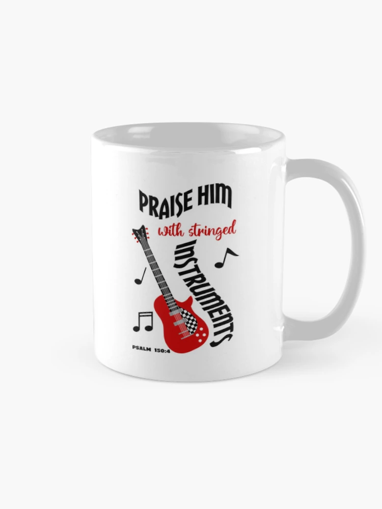 Thumbnail 3 of 6, Coffee Mug, Praise Him With Stringed Instruments designed and sold by Rili22.