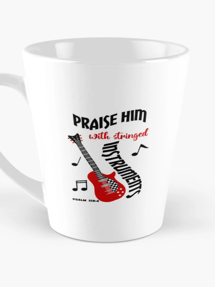 Thumbnail 3 of 4, Coffee Mug, Praise Him With Stringed Instruments designed and sold by Rili22.