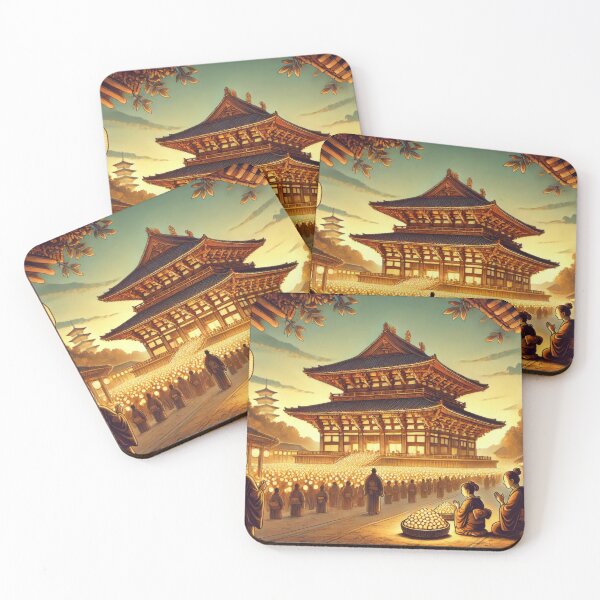 Item preview, Sacred Lantern Festival at Todaiji designed and sold by BobArtGallery.