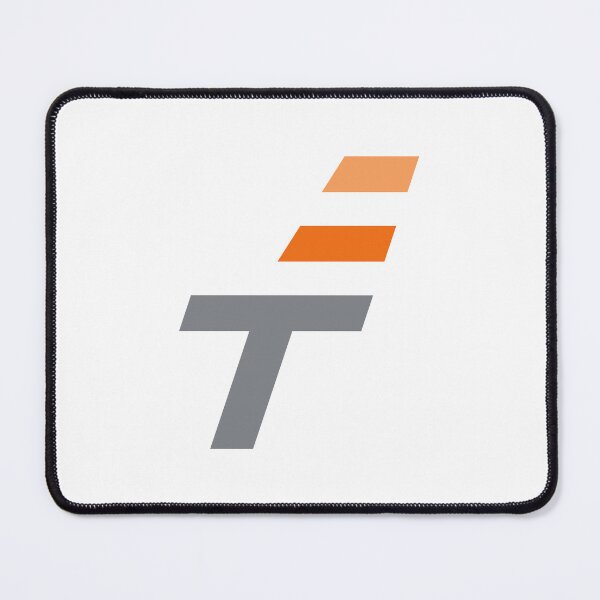 Item preview, Letter T for telecommunication Wi Fi signals technology art on white color back designed and sold by Wiggly Lines.