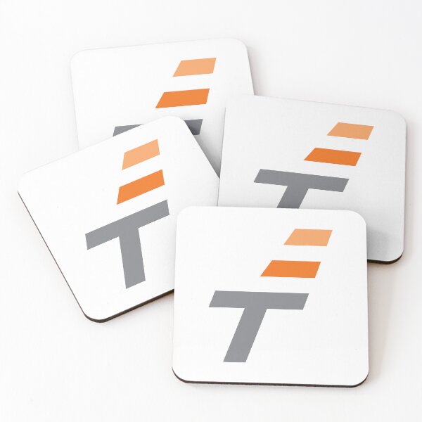 Item preview, Letter T for telecommunication Wi Fi signals technology art on white color back designed and sold by Wiggly Lines.