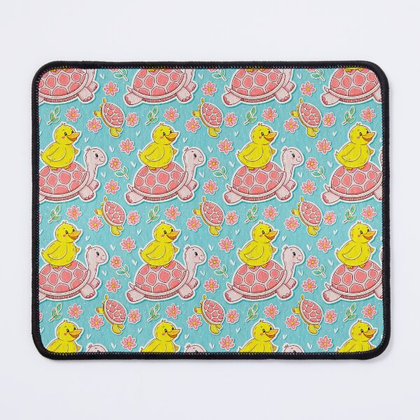Item preview, Yellow Duck Resting on a Turtle's Back designed and sold by WinusYTS.