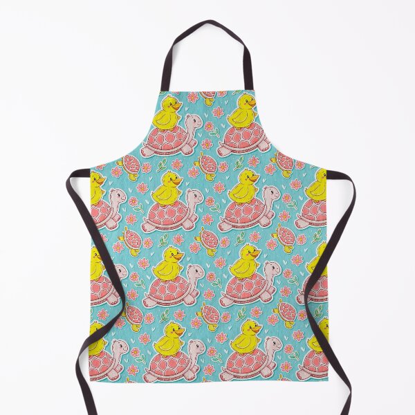 Item preview, Yellow Duck Resting on a Turtle's Back designed and sold by WinusYTS.