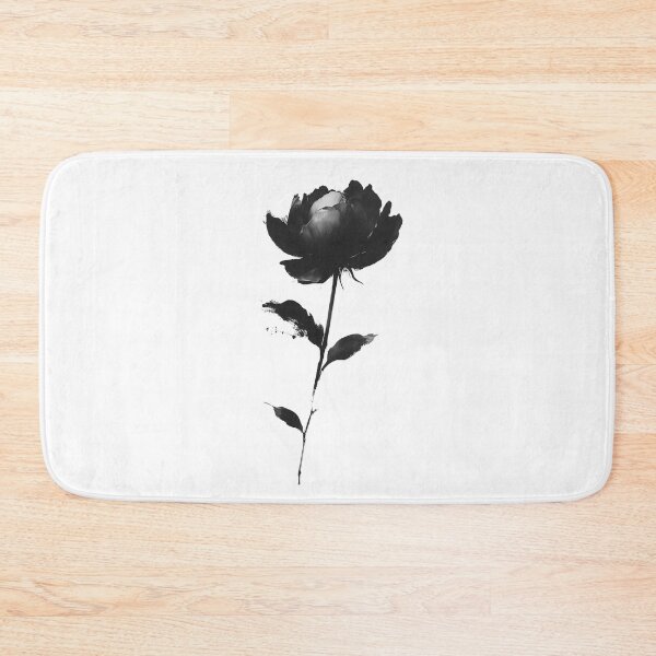 Item preview, Noir Bloom – Minimalist Floral Design designed and sold by Ramona-Gliga.