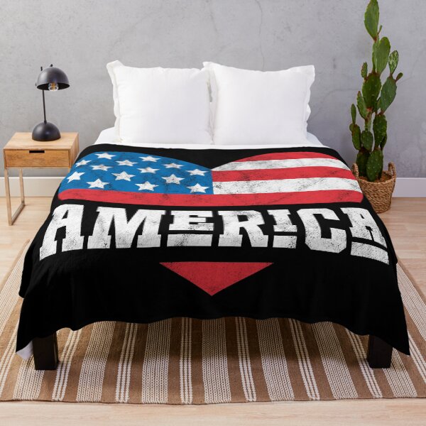 Item preview, America Flag Heart designed and sold by PaulSDesign.