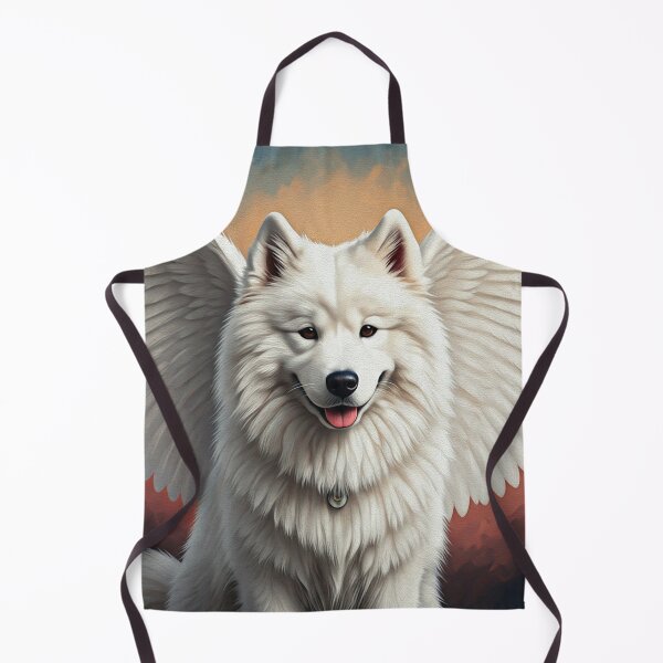Item preview, Samoyed Dog With Wings - Rainbow Bridge designed and sold by TheresaNicole.